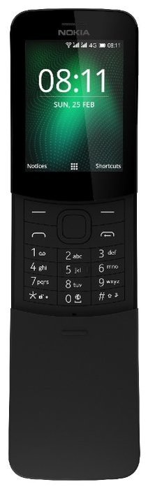 Мобильный телефон Nokia 8110 4G (TA-1048) Black